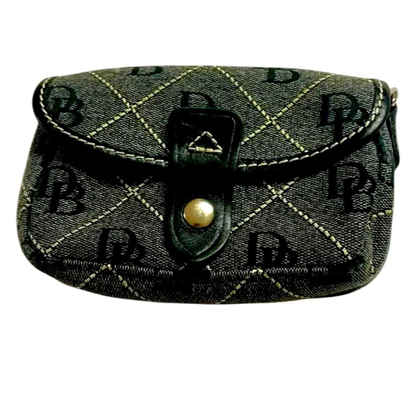 Dooney and  Bourke Denim pouch - Picture 1 of 8